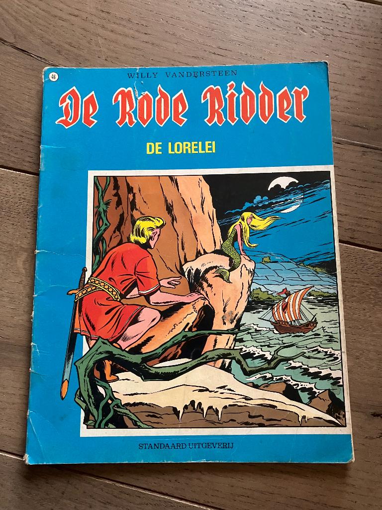 De Rode Ridder - 46 - De lorelei, Eén stripboek, Ophalen of Verzenden, Gelezen, Willy Vandersteen