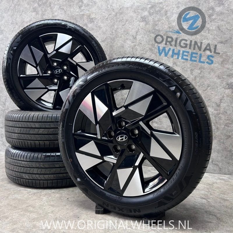 18 inch originele velgen + zomerbanden Hyundai Kona, Pneus et Jantes, 215 mm, Pneus été, -