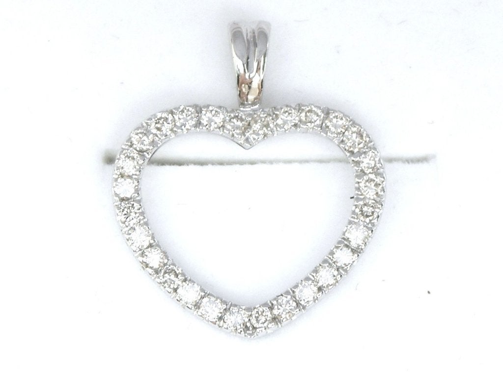 Pendentif en or 18 carats avec diamants, Enlèvement ou Envoi, Comme neuf, Or, Avec pierre précieuse