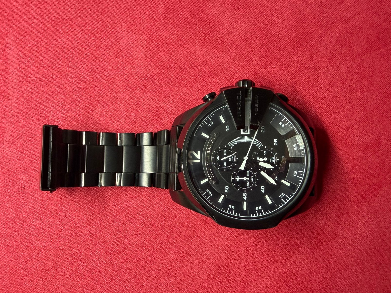 Montre Diesel, Bijoux, Sacs & Beauté, Enlèvement ou Envoi, Utilisé