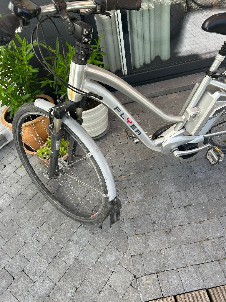 E-bike Flyer, Fietsen en Brommers, Gebruikt, Minder dan 47 cm, 50 km per accu of meer, Ophalen