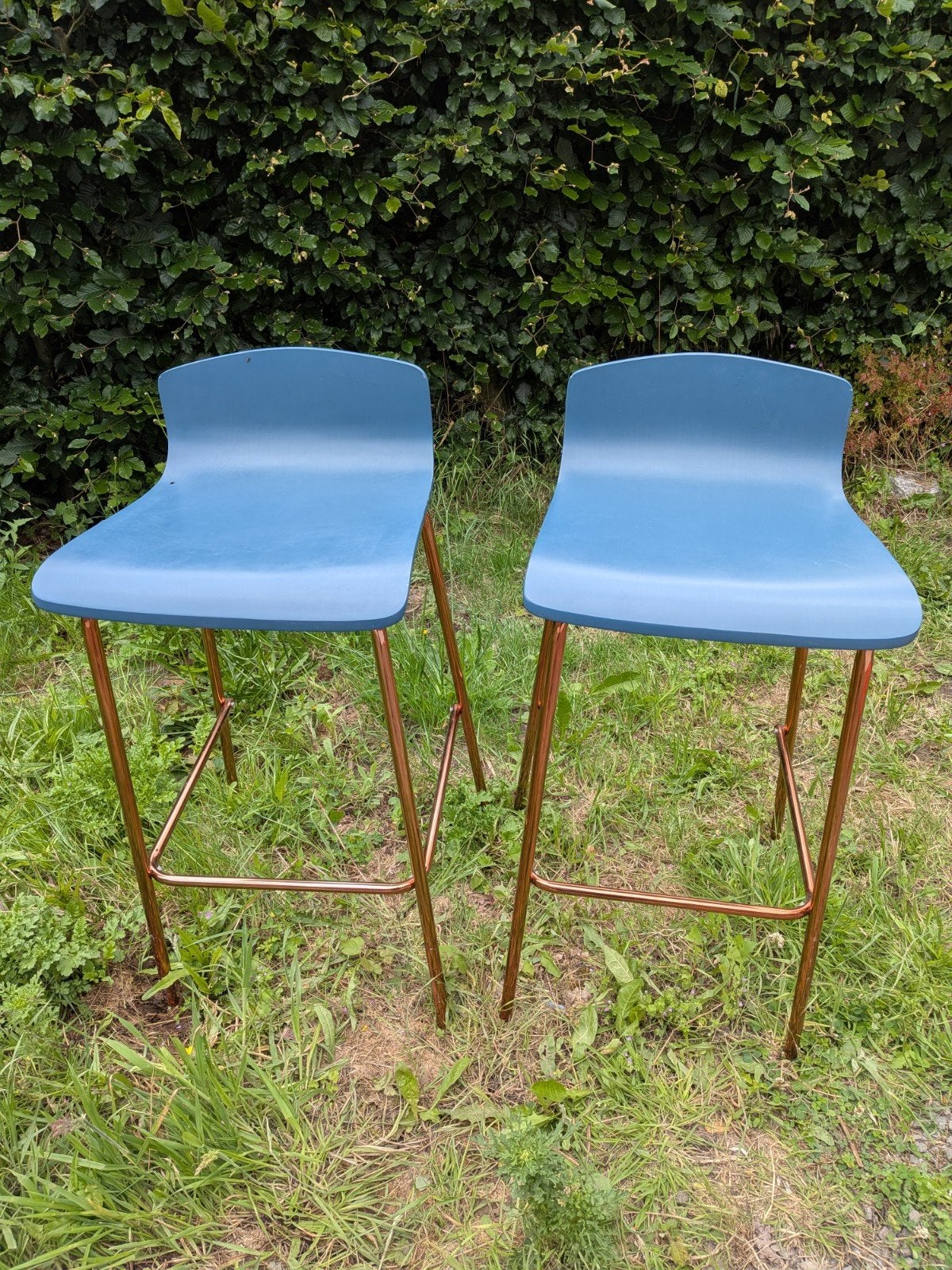 2 Vintage barstoelen, Huis en Inrichting, Barkrukken, Ophalen