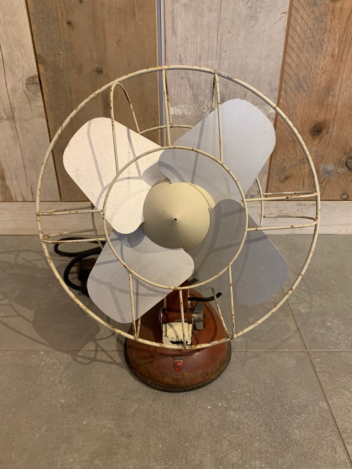 Prachtige Vintage Philips Tafelventilator (Jaren '50/'60), Ophalen of Verzenden