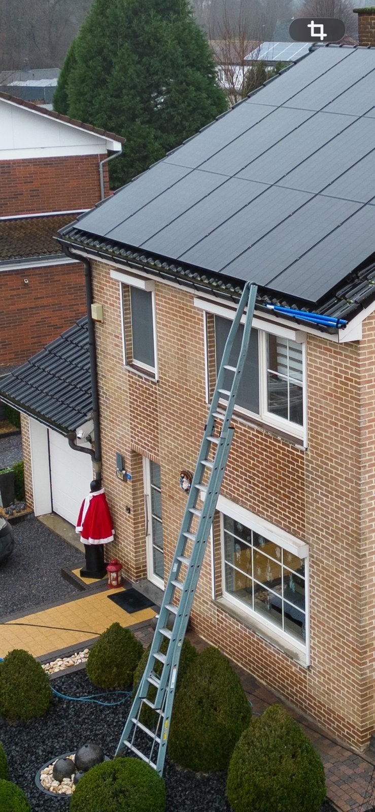 Dirks puntladder professioneel, Doe-het-zelf en Bouw, Ophalen, Zo goed als nieuw, Ladder