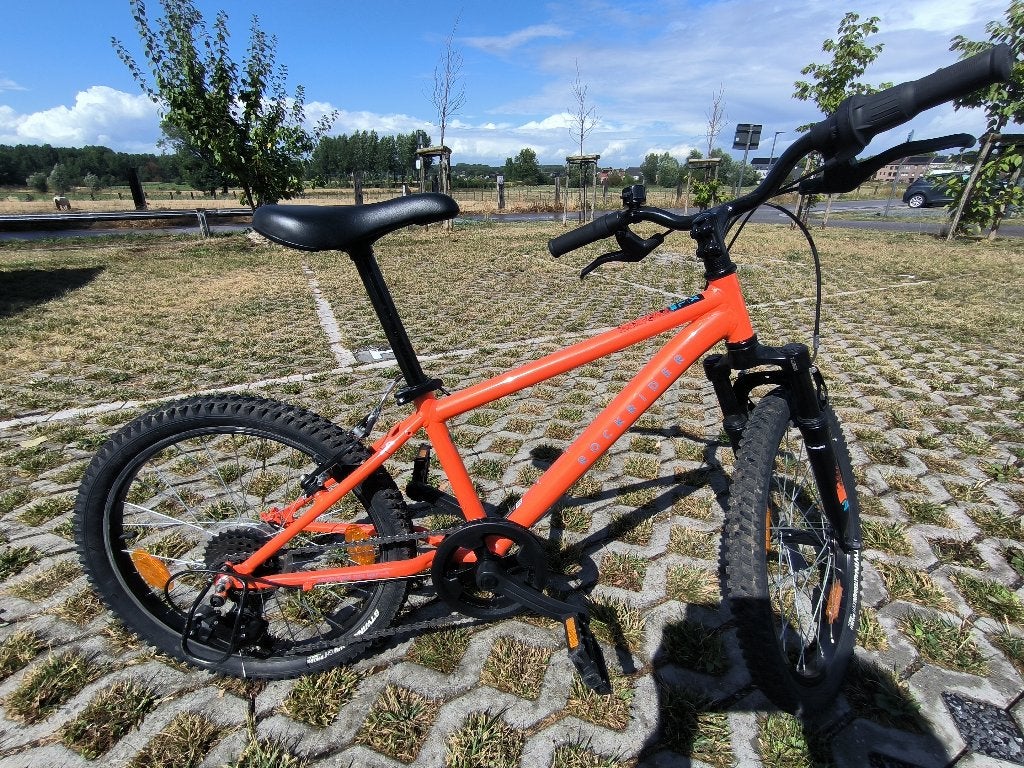 Kinderfiets 20 inch, Fietsen en Brommers, Fietsen | Kinderfietsjes, Ophalen, Zo goed als nieuw, Rockrider (Decathlon)