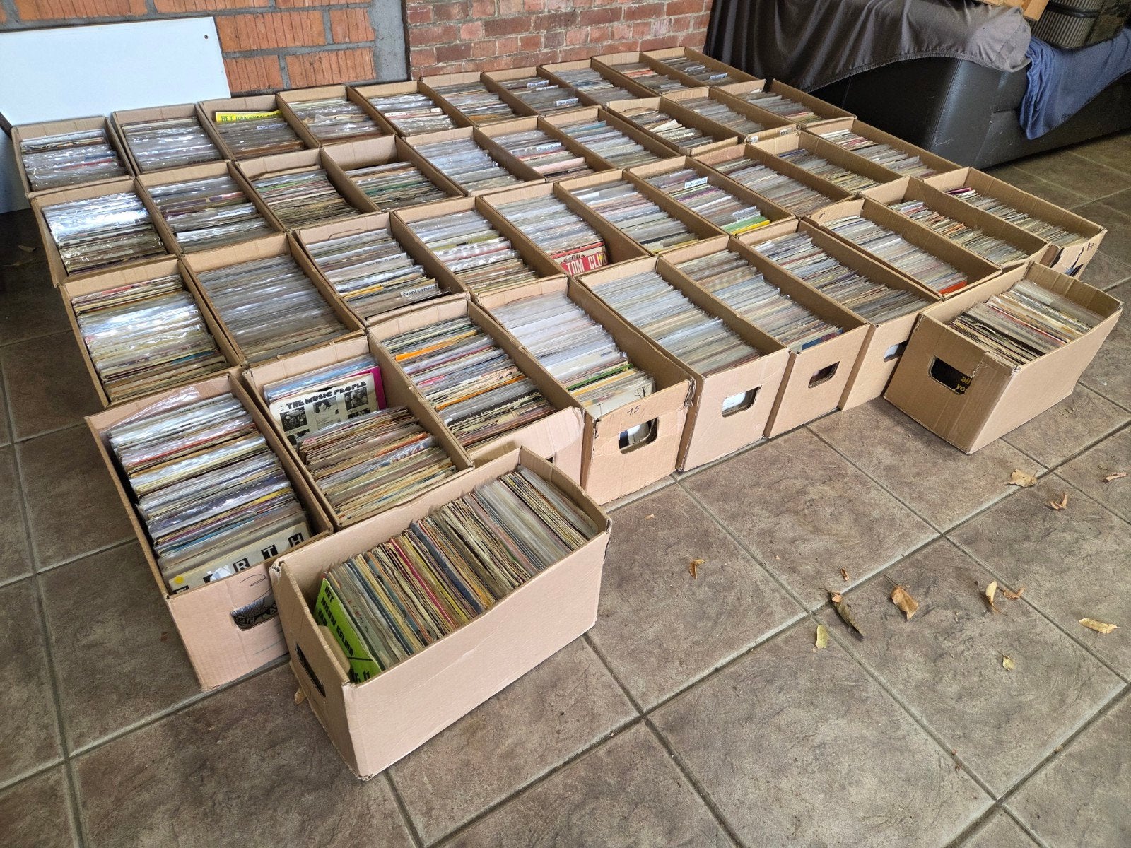 groot lot Singles, Cd's en Dvd's, Ophalen, Gebruikt, 7 inch, Overige genres