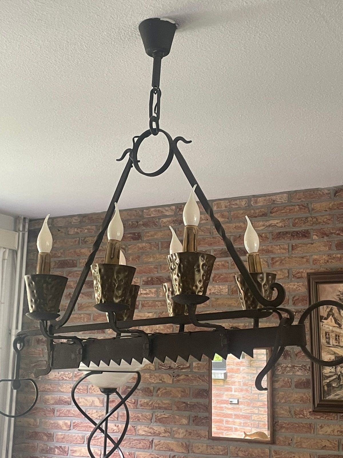 Lustre crémaillère, Enlèvement, Comme neuf