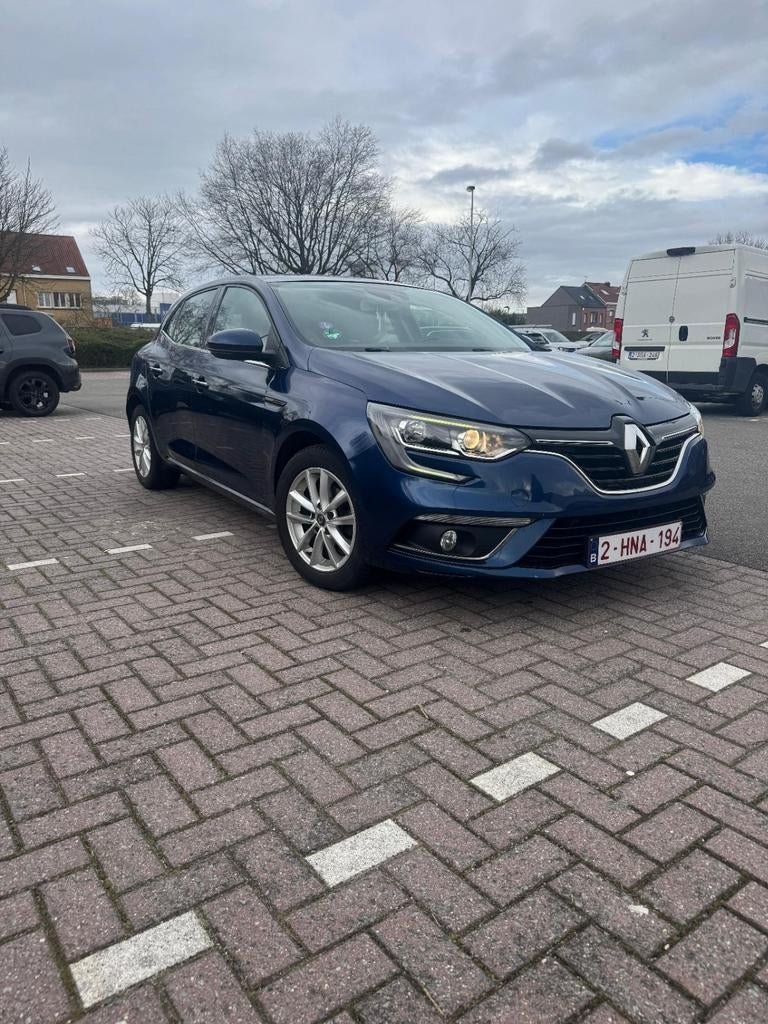 Renault Megane 1,2 Benzine  2016 149000km Ohb,, Auto's, Renault, Blauw, USB, Particulier, Blauw