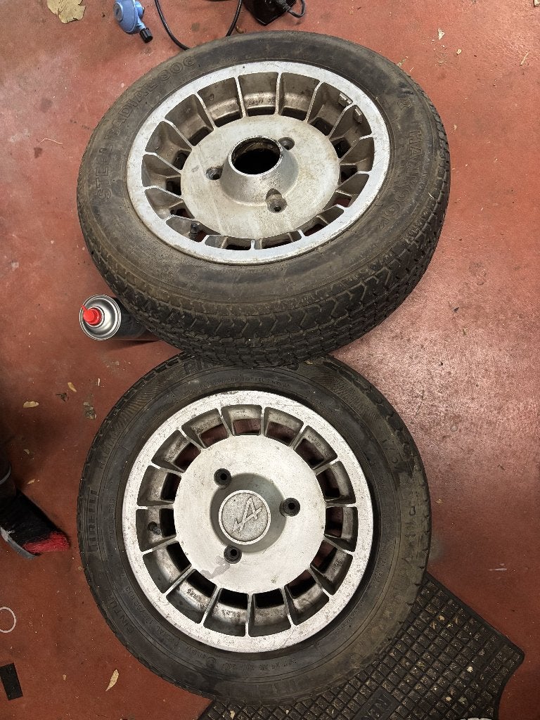 2 jantes R5 alpine turbo, Enlèvement, Utilisé, Jante(s)