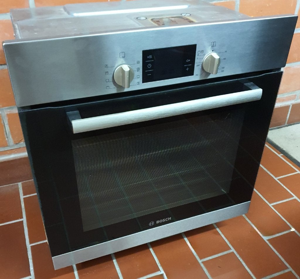 Bosch inbouwoven 63 liter met pyrolyse reiniging, Elektronische apparatuur, Ovens, Ophalen, Gebruikt, Oven, Hete lucht