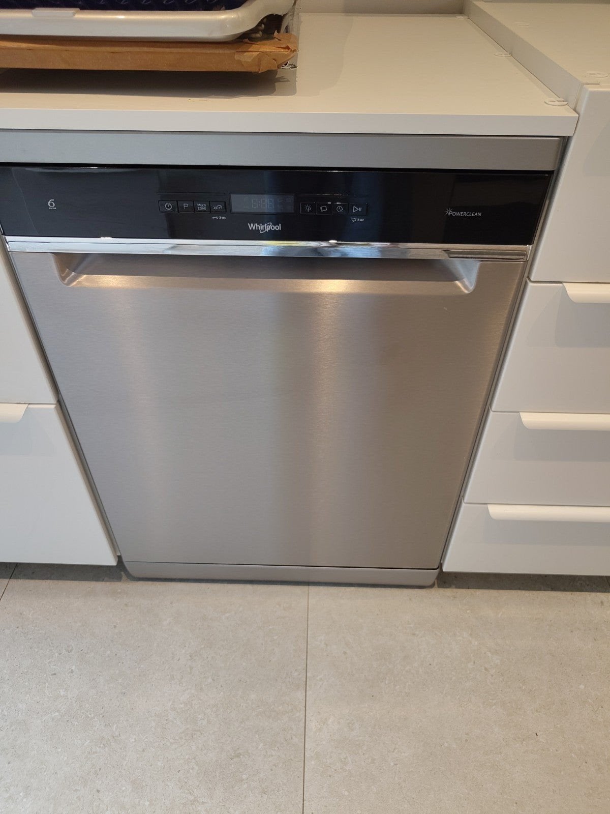 Vaisselle Whirlpool, Electroménager, Programme éco, 85 à 90 cm, Moins de 10 litres, Comme neuf