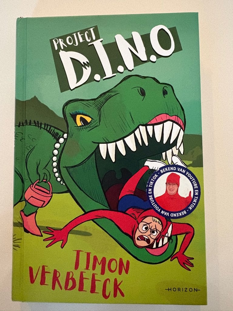Boek Project D.I.N.O Timon Verbeeck, Boeken, Timon Verbeeck, Ophalen of Verzenden, Zo goed als nieuw, Fictie