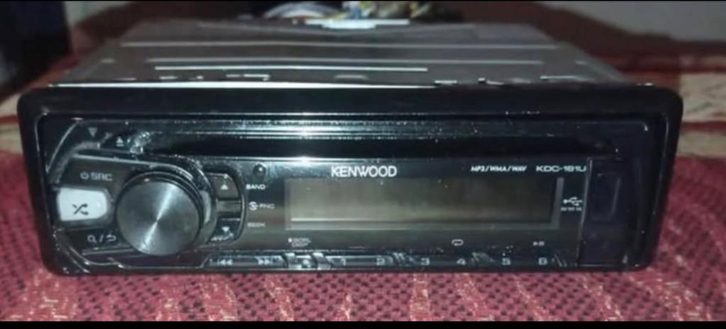 Kenwood autoradio usb/ aux /cd speler/radio, Enlèvement, Comme neuf