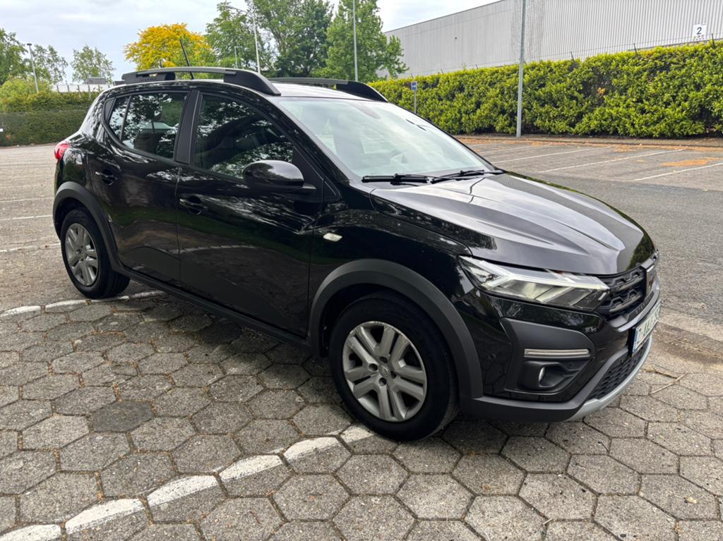Prachtige Dacia Sandero STEPWAY 2022 benzine Lpg .Top staat., Auto's, Voorwielaandrijving, Stof, 67 kW, Zwart