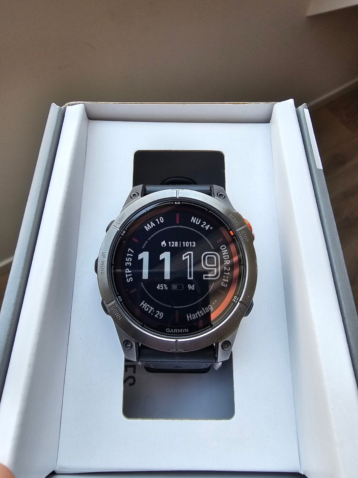 Garmin fenix 7 pro solar met nog jaar garantie, Handtassen en Accessoires, Sporthorloges, Ophalen of Verzenden, Zo goed als nieuw