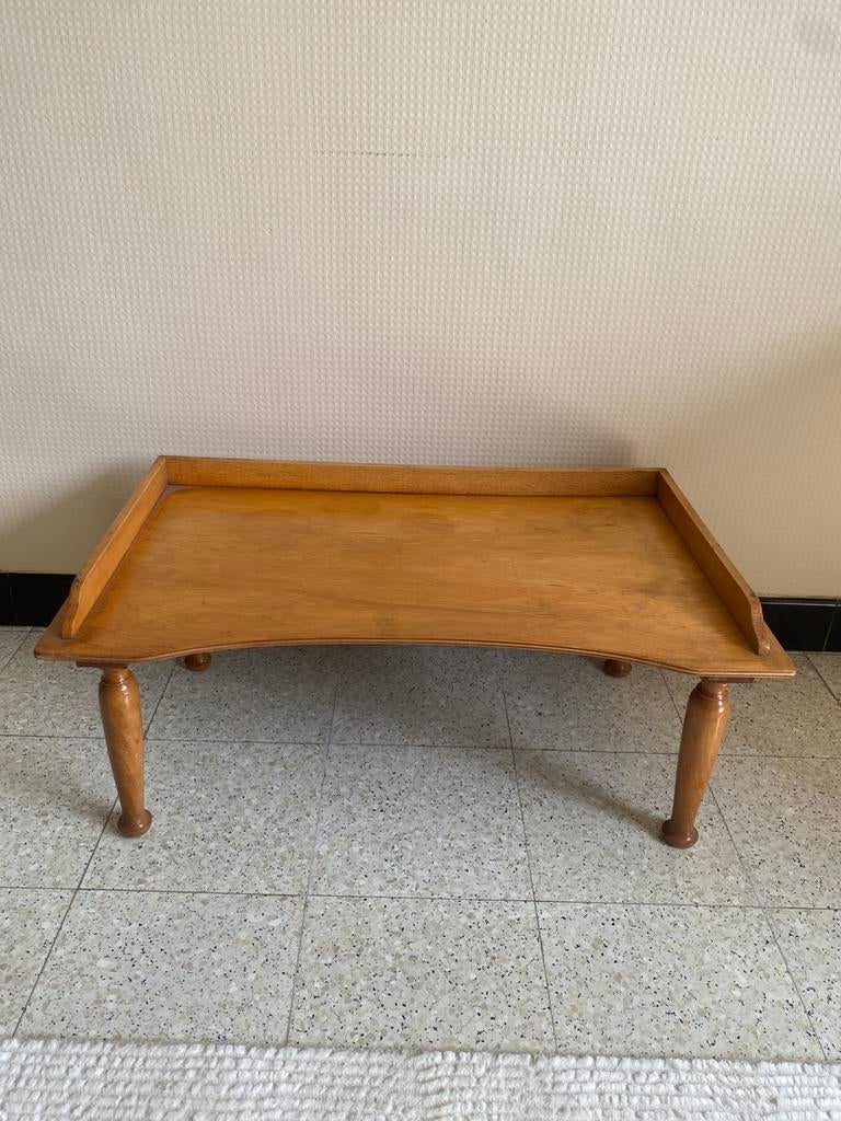Plateau de majordome vintage en bois, Enlèvement ou Envoi