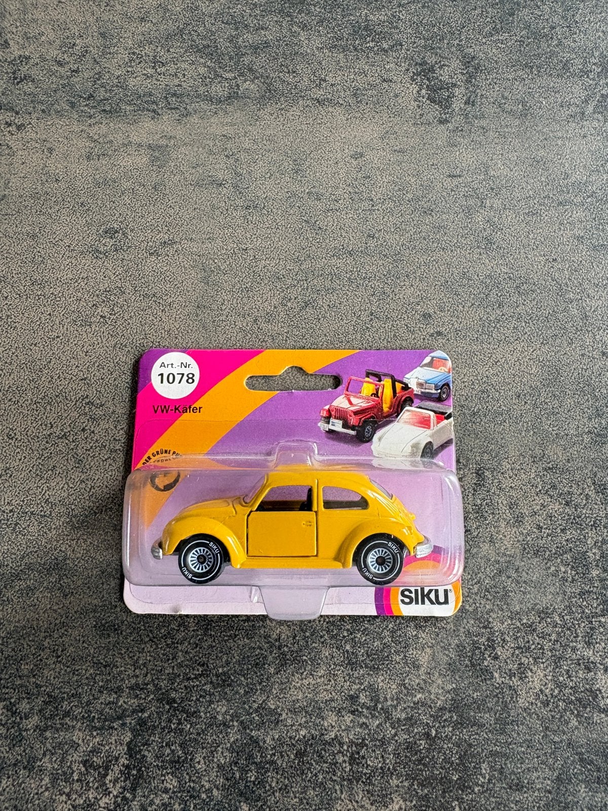 Siku Volkswagen Beetle jaune, Enlèvement ou Envoi, Neuf, Voiture, SIKU