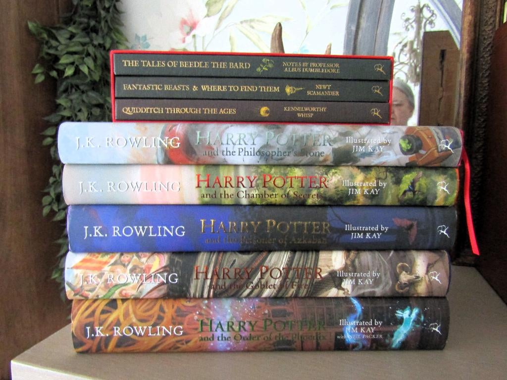 Harry Potter Boeken, Boeken, Ophalen, Zo goed als nieuw, J.K. Rowling, Fictie