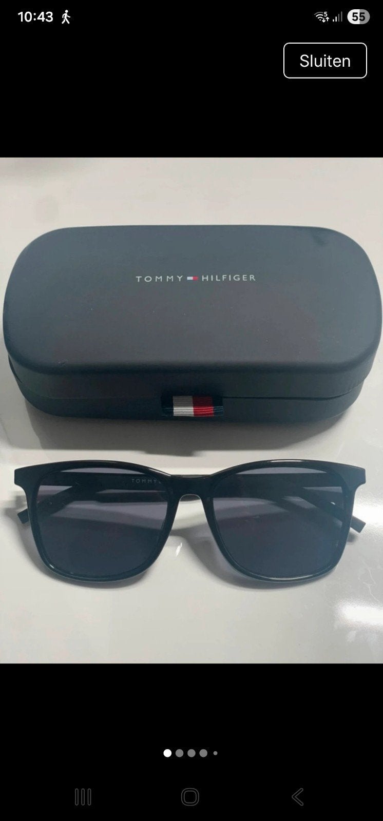 Tommy Hilfiger zonnebril origineel, Handtassen en Accessoires, Ophalen of Verzenden, Zonnebril