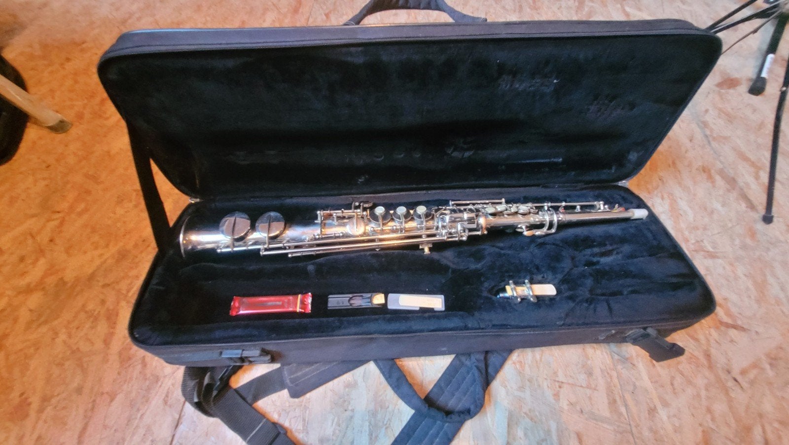 Saxophone Soprano Couesnon- kit Jazz complet, Enlèvement ou Envoi, Utilisé, Soprano, Avec valise
