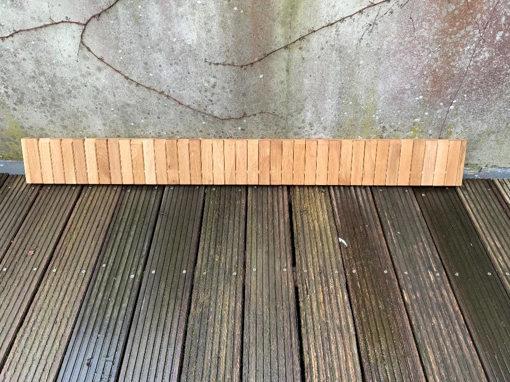 Nieuwe piano kapstok in eik, Nieuw, Minder dan 100 cm, Hout, Ophalen