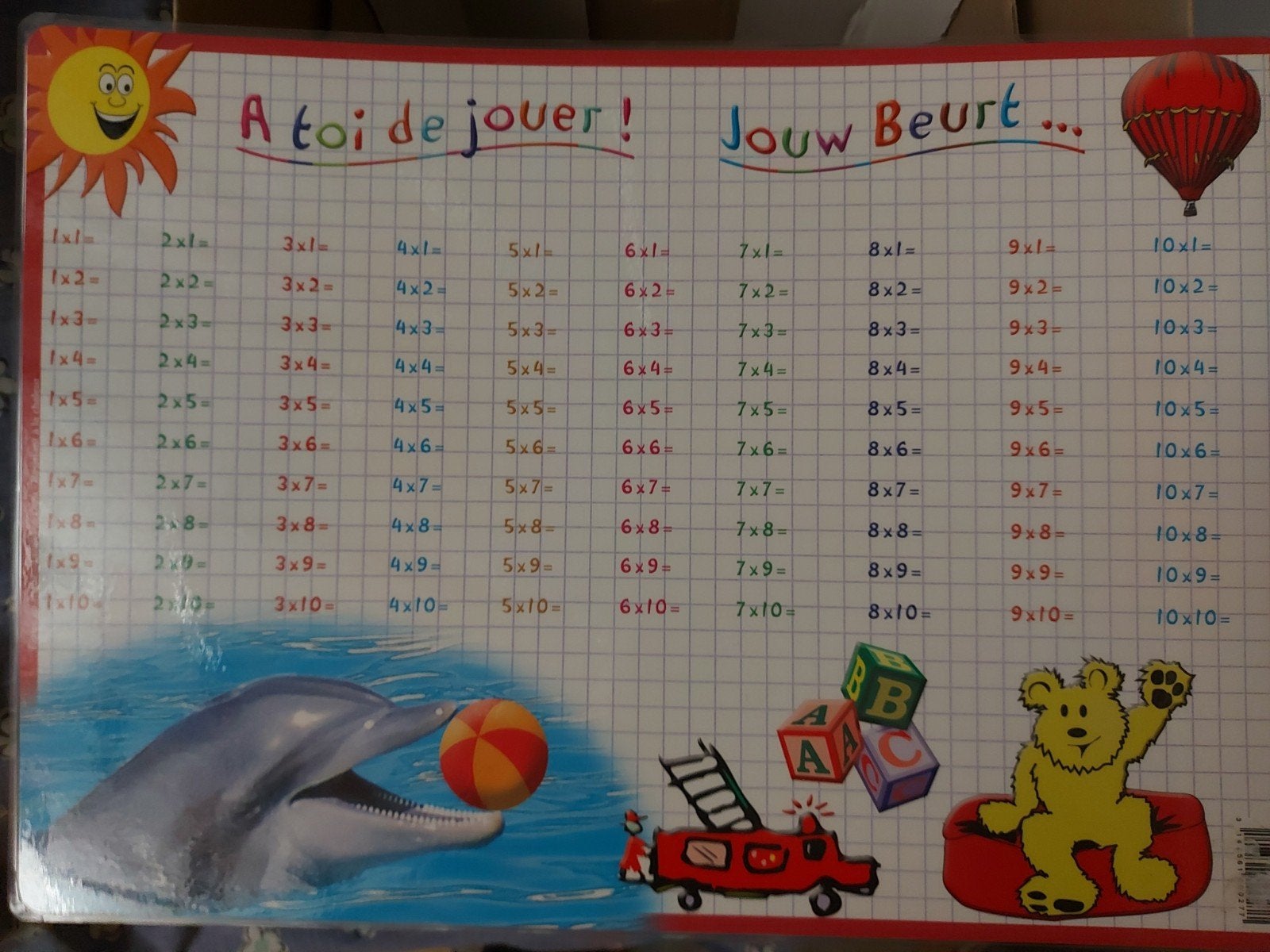 kaarten wiskunde lager., Diversen, Overige Diversen, Ophalen, Gebruikt