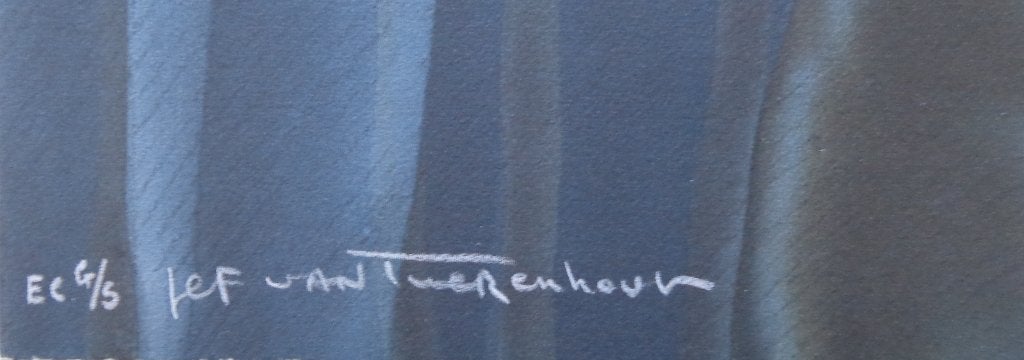JEF VAN TUERENHOUT / NAAKT MET OOG / KLEURZEEFDRUK / 76x50cm, Antiek en Kunst, Ophalen of Verzenden, Gelimiteerde oplage, Portret en Figuren