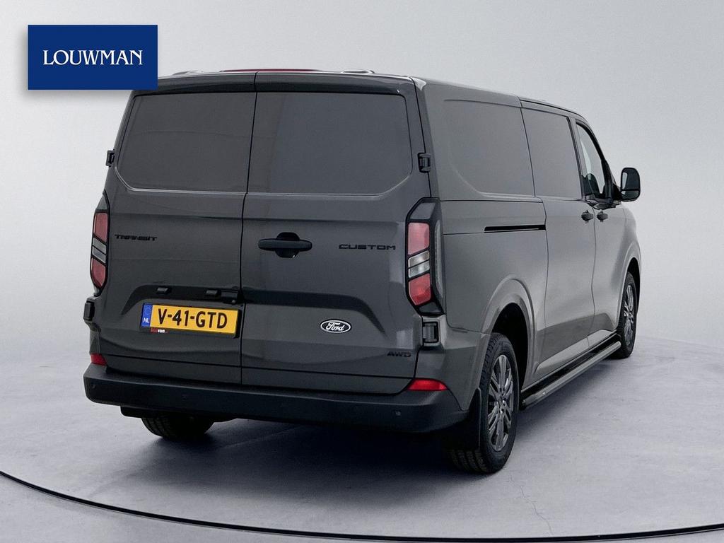 Ford Transit Custom 320 2.0 TDCI L2H1 Sport AWD 4x4 Stuur en, Auto's, Bestelwagens en Lichte vracht, Automaat, Parkeersensor, Bedrijf