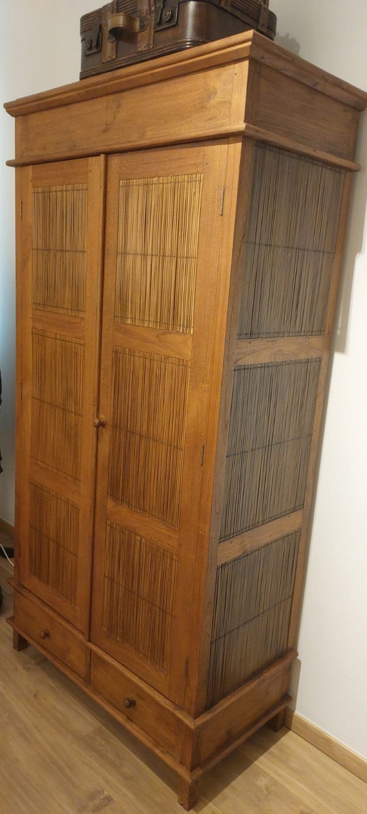 Massief houten kast, Antiek en Kunst, Ophalen