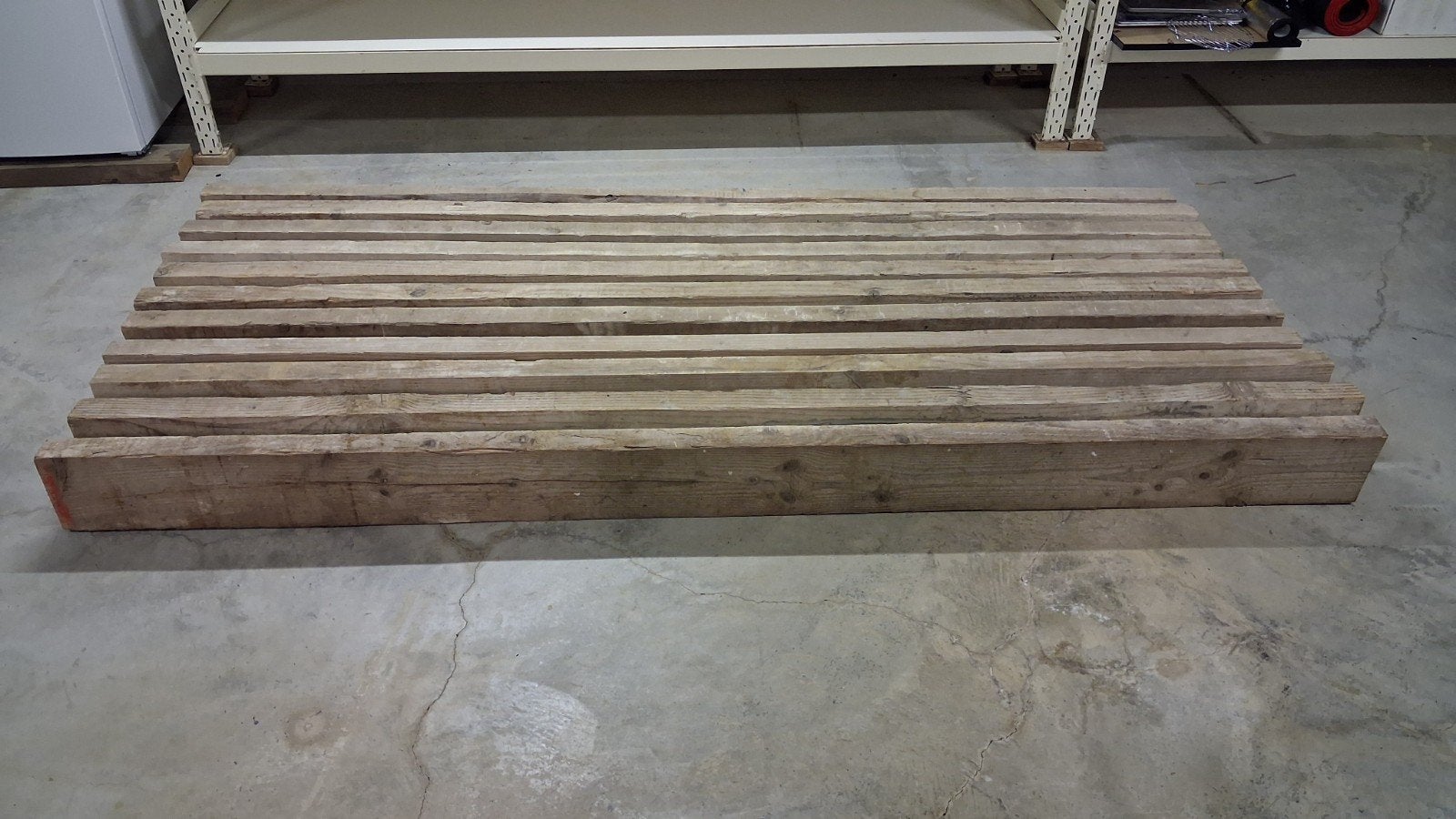 Poutres en bois (abris) 240 cm x 6 cm x 17 cm, Enlèvement, Utilisé, 180 à 250 cm, Poutres