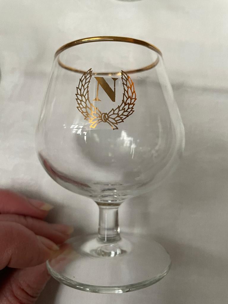 9 verres a cognac, intacts., Collections, Enlèvement, Comme neuf, Autres types