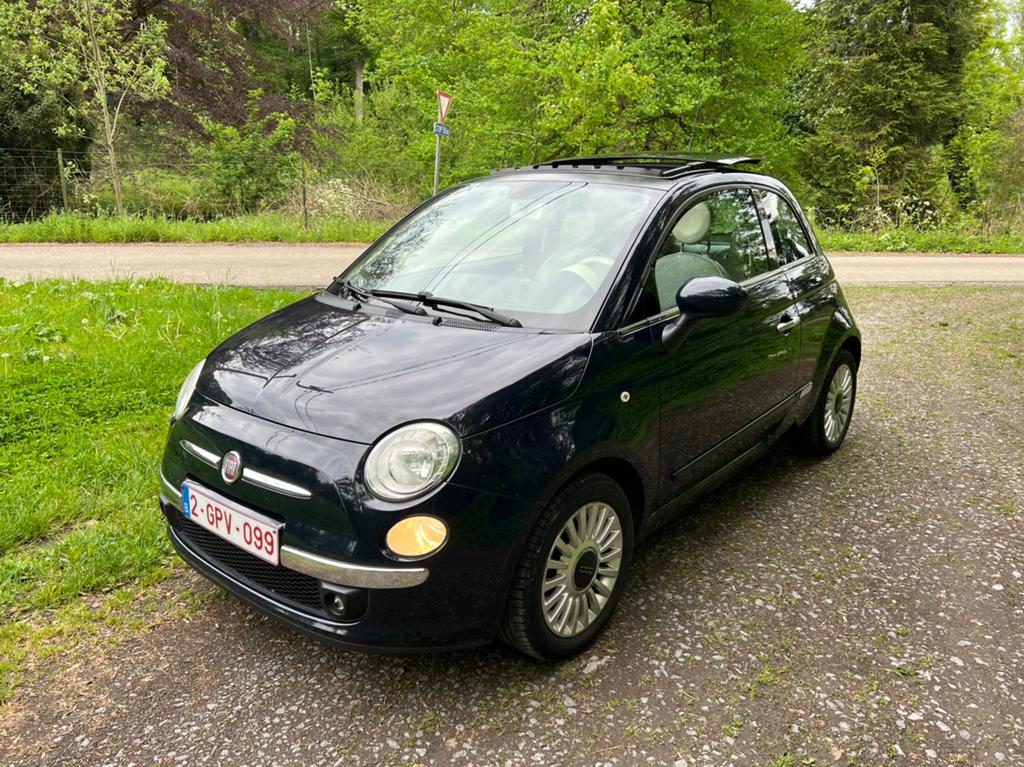 Fiat 500 Lounge 2012 1.2 essence, Autos, Euro 5, Achat, Boîte manuelle, Vitres électriques