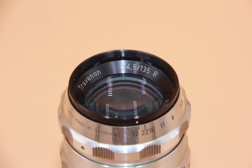 EXA - EXAKTA : TRAVENON 135/4.5, Audio, Tv en Foto, Ophalen of Verzenden, Gebruikt, Spiegelreflex