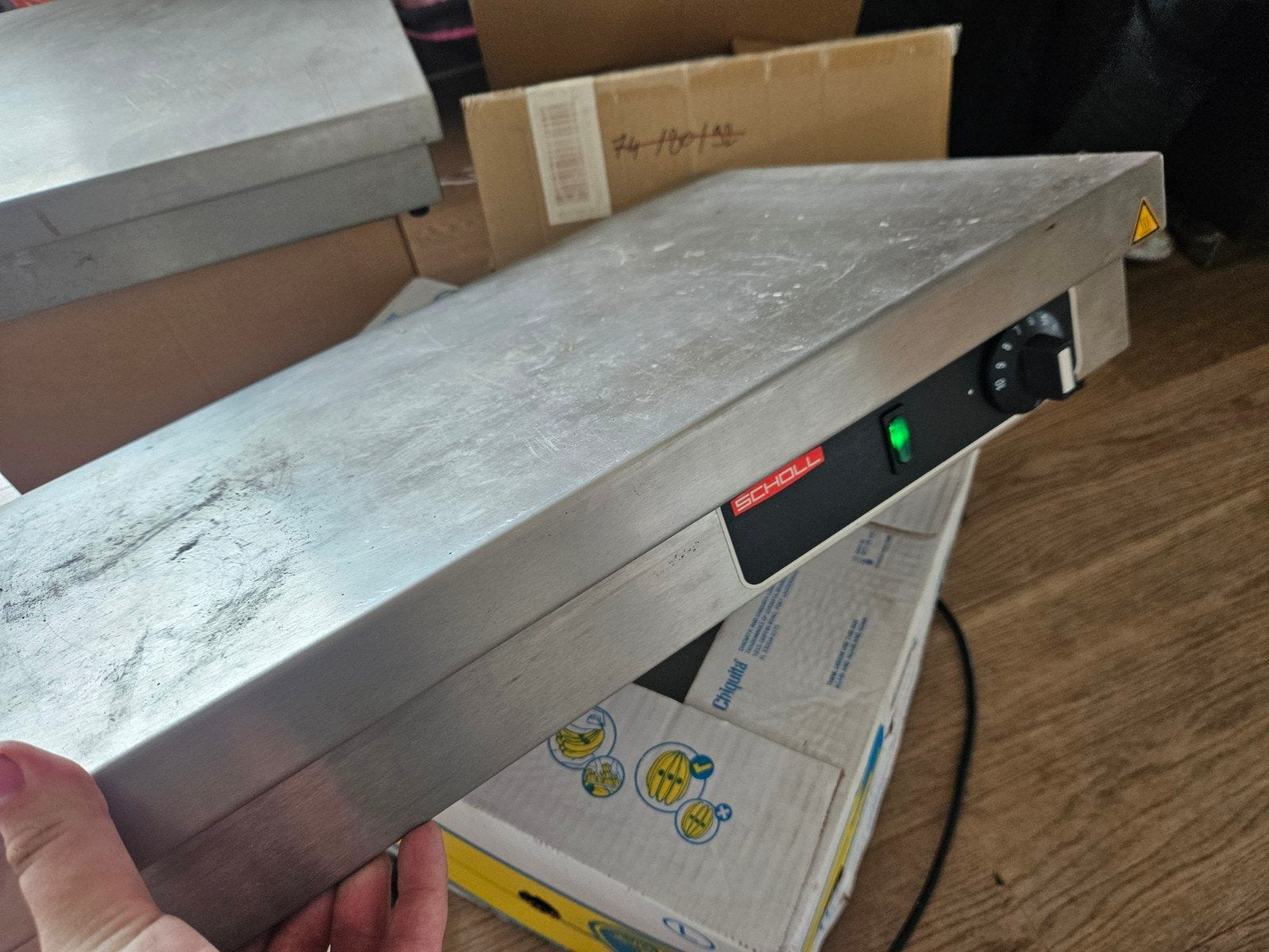 Professionele Scholl warmhoudplaat, Elektronische apparatuur, Overige elektronische apparatuur, Ophalen