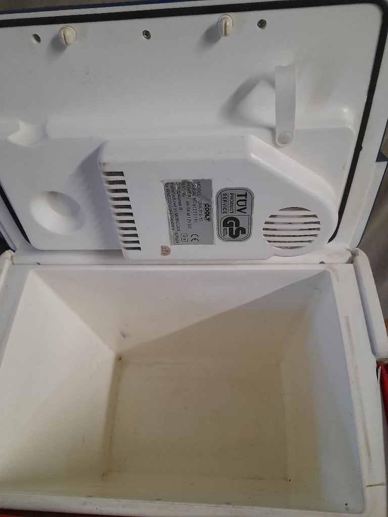 2 elektrische koelboxen, Caravanes & Camping, Enlèvement, Utilisé, Glacières, Électrique