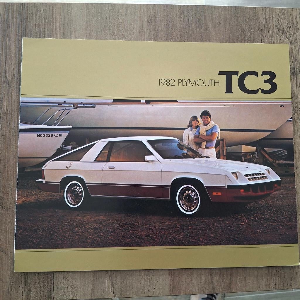 1982   PLYMOUTH  TC3, Ophalen of Verzenden, Nieuw, Overige merken