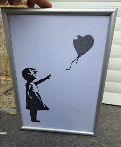 banksy, Enlèvement ou Envoi, Lithographie