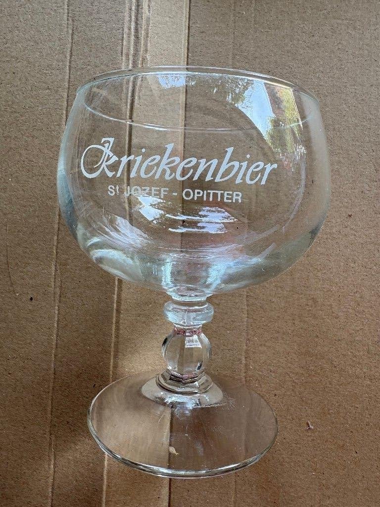 Kriekenbier St Jozef Opitter, Collections, Enlèvement ou Envoi, Utilisé, Verre ou Verres, Autres marques