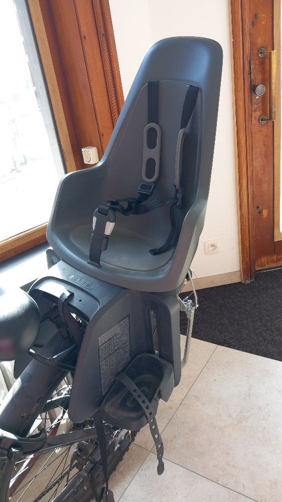 Siège enfant vélo, Vélos & Vélomoteurs, Enlèvement ou Envoi, 0 à 18 kg, Repose-pieds, Utilisé