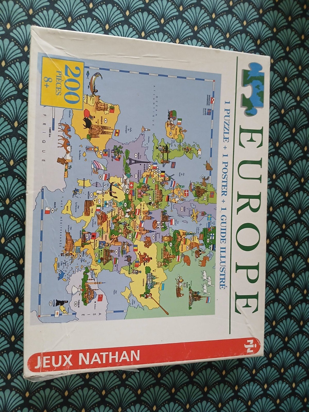 Puzzle 200 pièces Nathan, Enlèvement ou Envoi, Puzzle