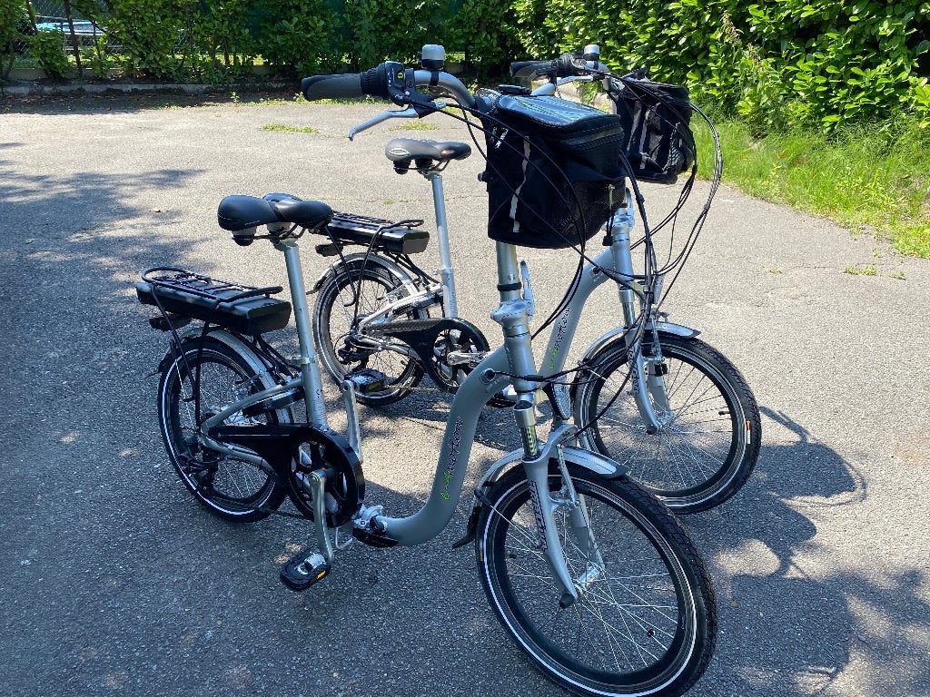 Elektrische plooifietsen  in prima staat, Ophalen, Gebruikt