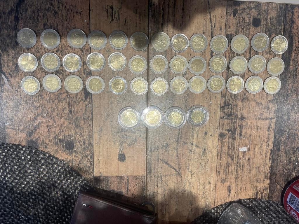 Speciale 2 euro munten vooral Belgie, Nederland, Duitsland, Postzegels en Munten, Munten en Bankbiljetten | Verzamelingen, Ophalen