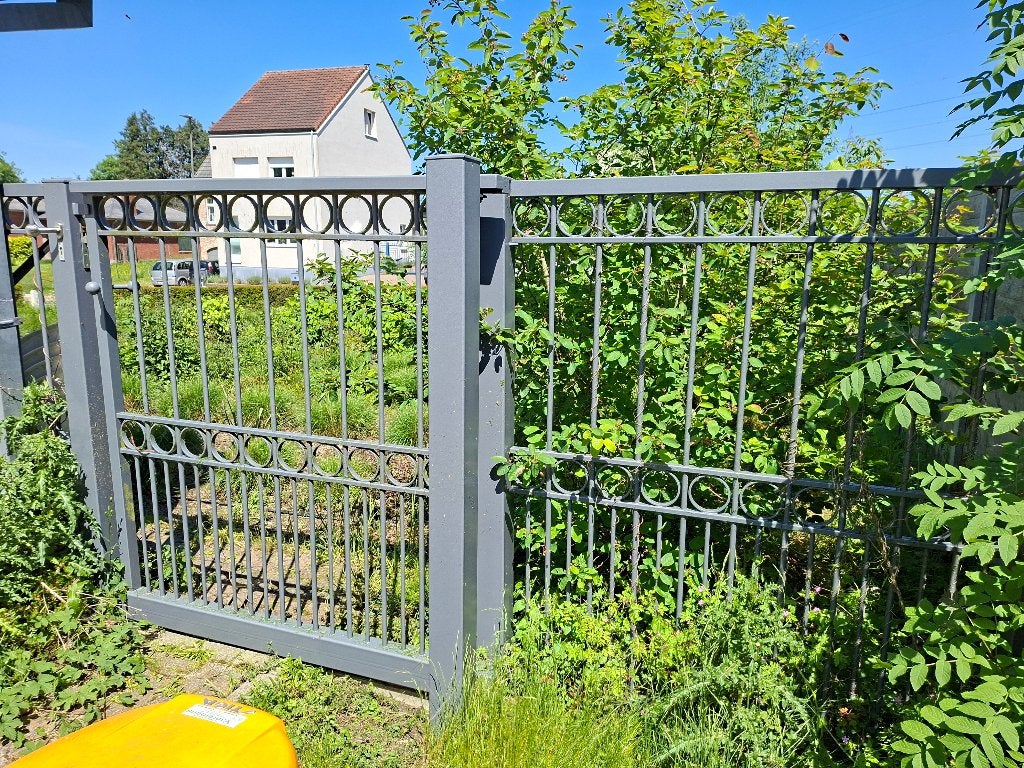 Metalen poort wegens afbraak woning, Tuin en Terras, Ophalen, Zo goed als nieuw, Overige materialen