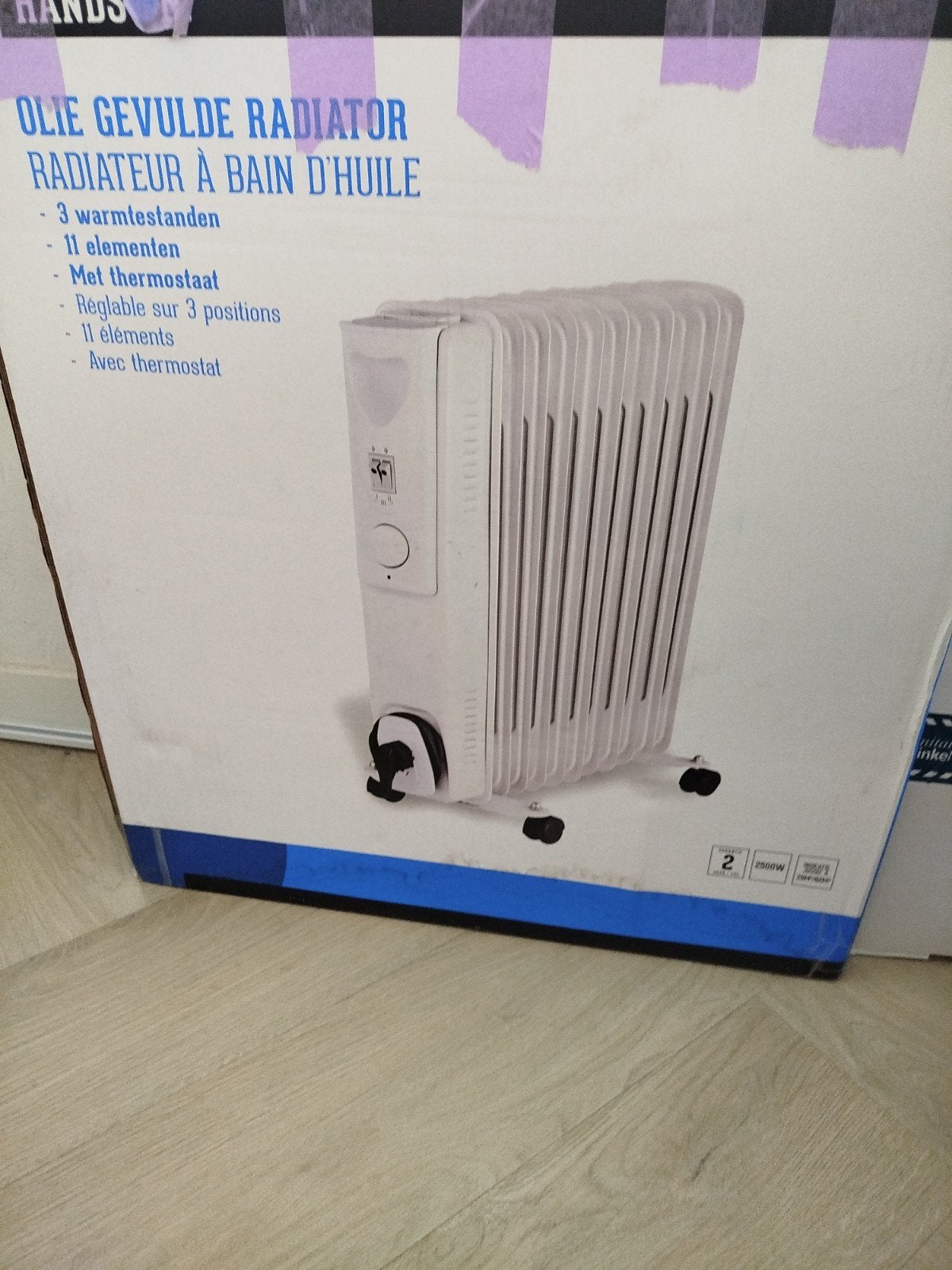 radiateur, verwarmer mobiel, Doe-het-zelf en Bouw, Ophalen