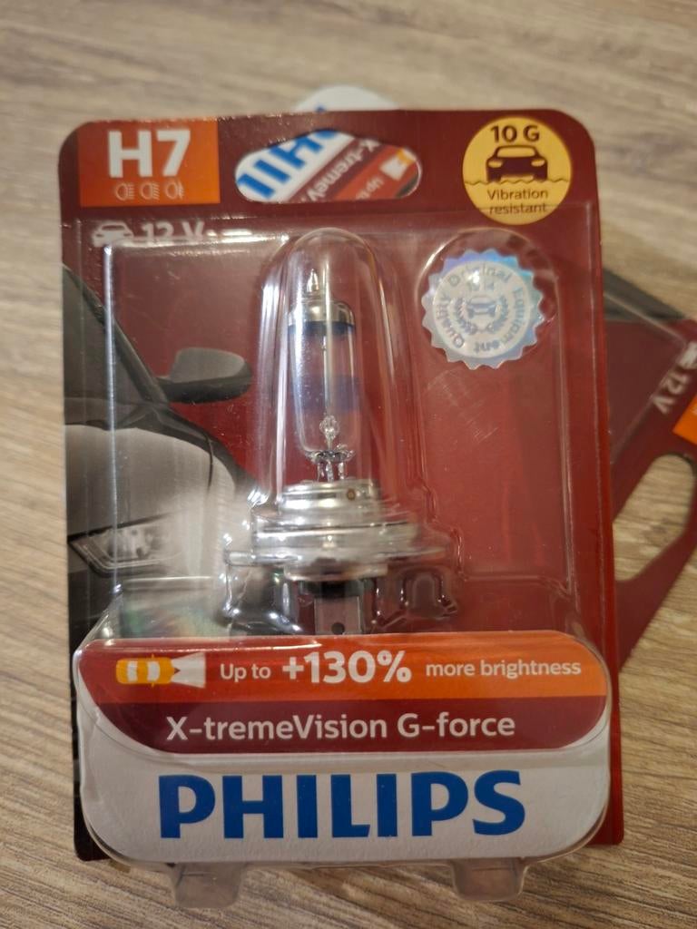 Philips XtremeVision 130% Gforce SUV H7 Halogeen NIEUW, Auto-onderdelen, Ophalen of Verzenden
