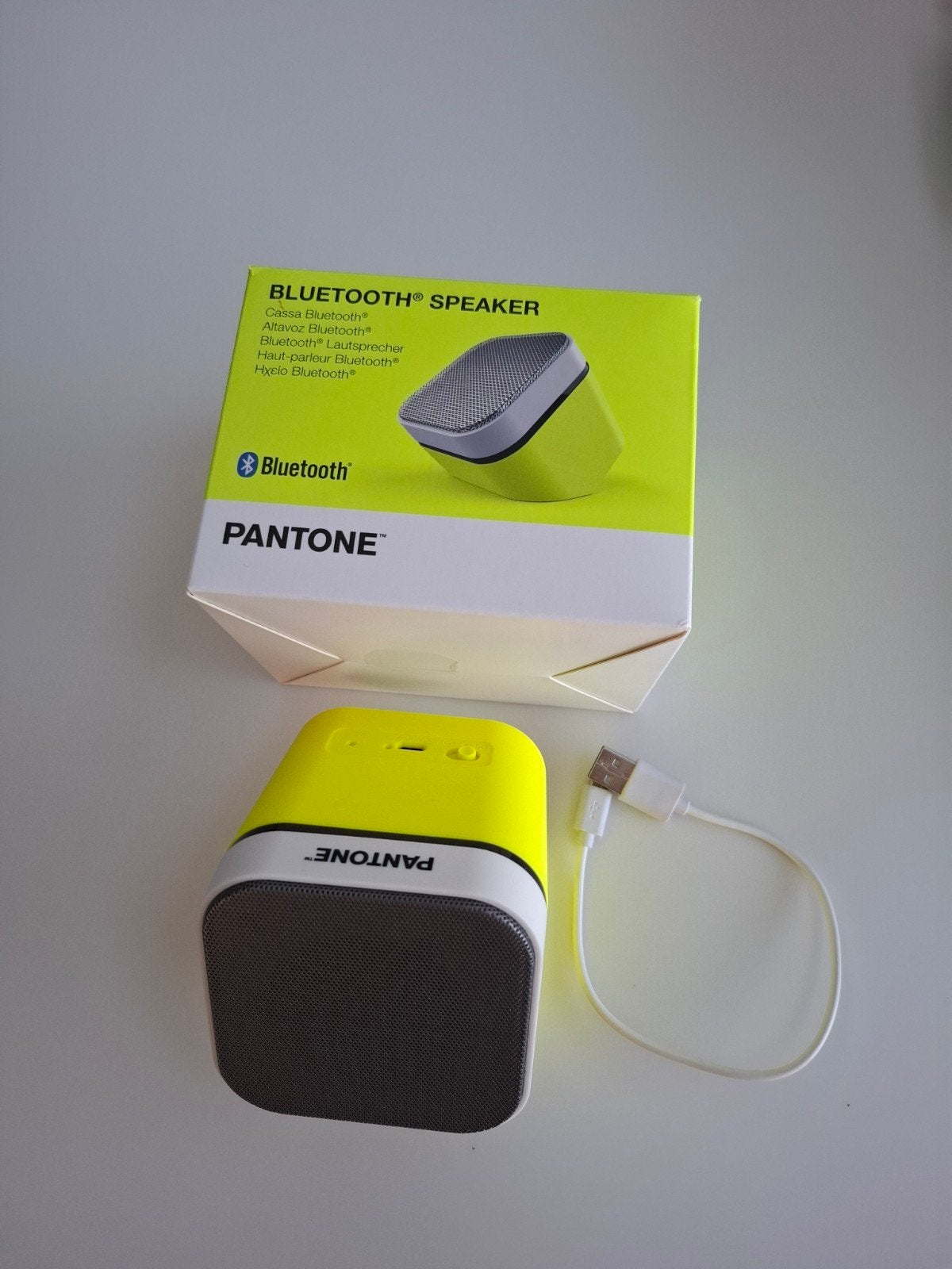 Pantone PT-BS003F - Bluetooth speaker, Autres marques, Enceinte de fête, Comme neuf, Enlèvement