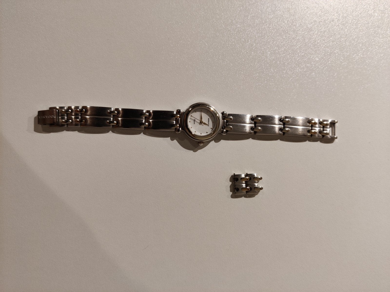 Rodania horloge dames bicolor, werkt perfect, Enlèvement ou Envoi