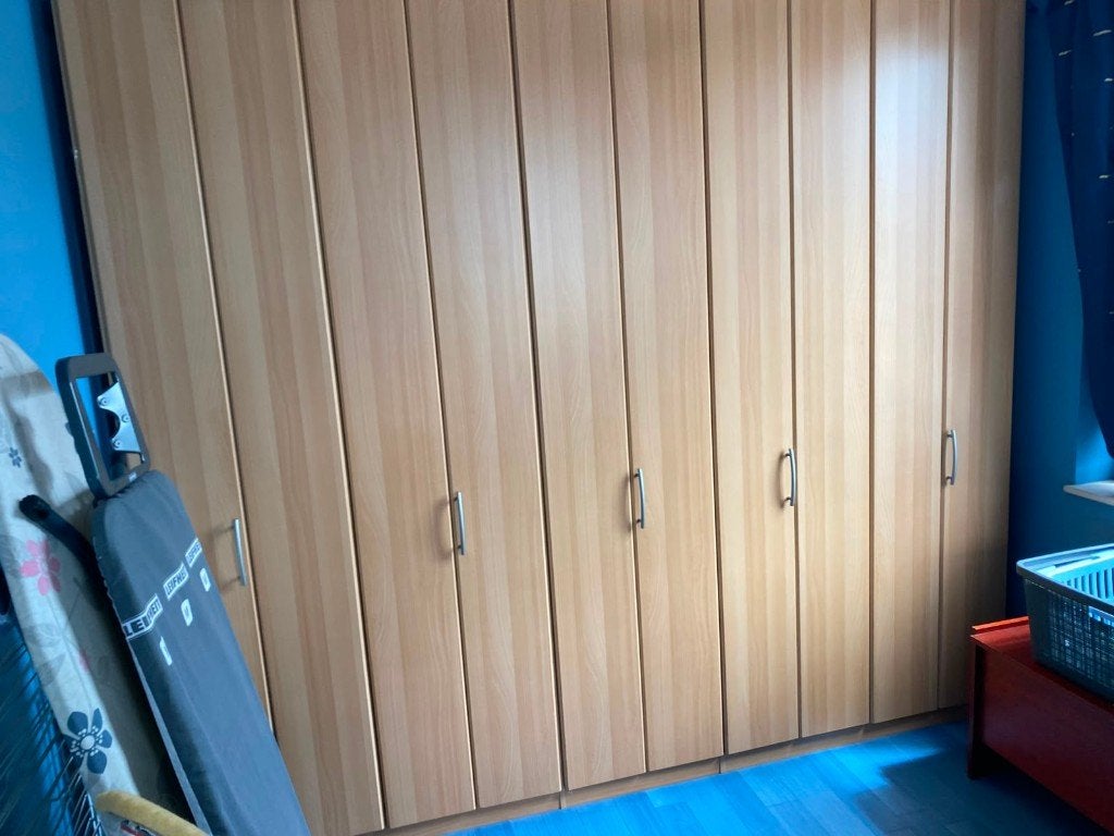 kast, Ophalen, 200 cm of meer, Modern, Overige houtsoorten