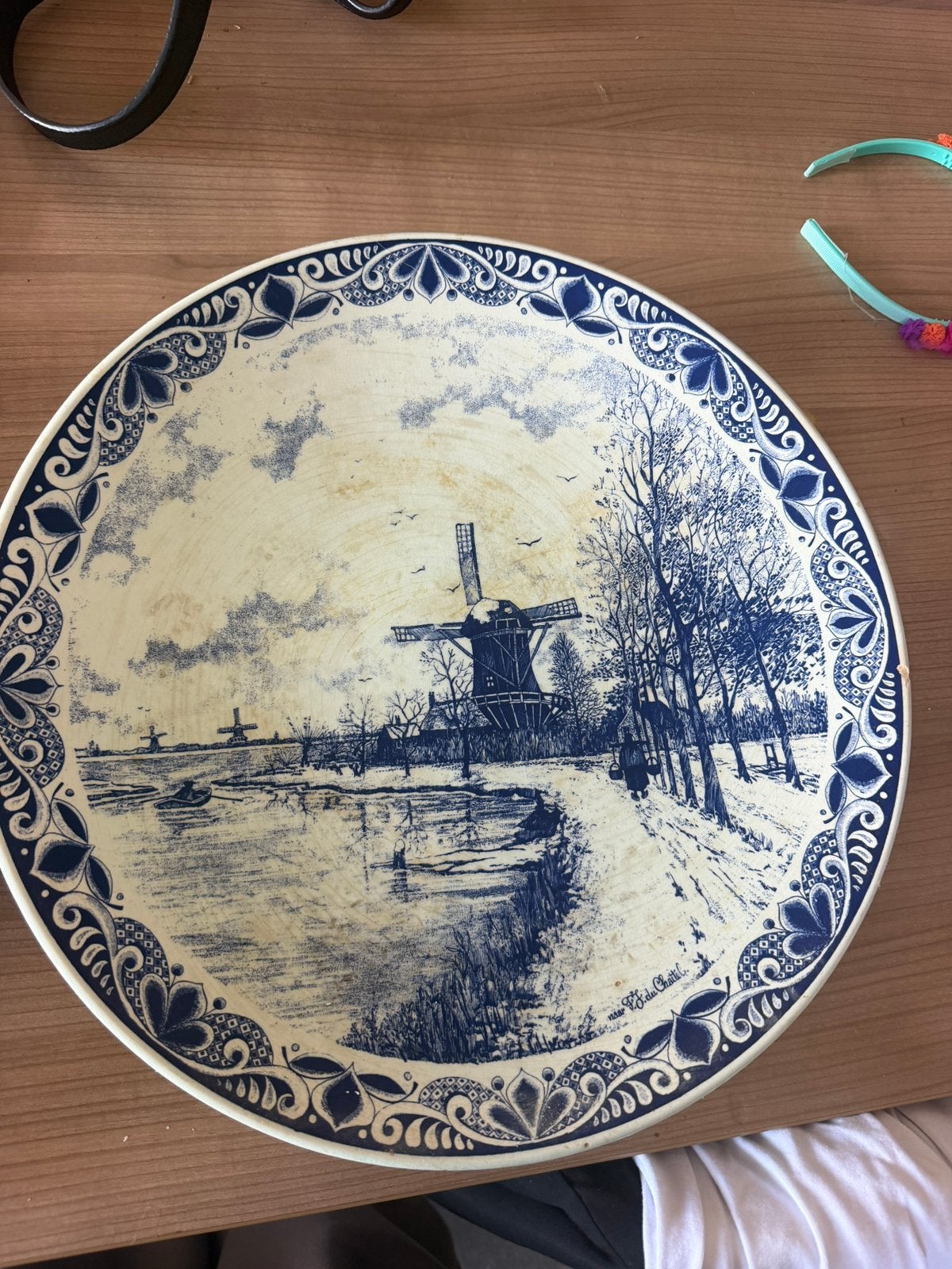 Service delft complet, Enlèvement