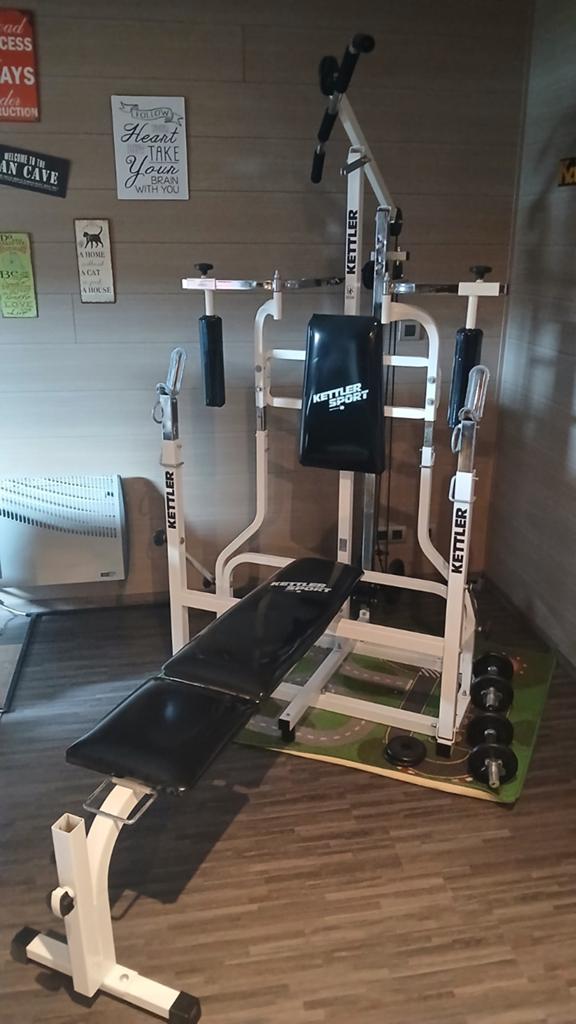 Kettler multifitness toestel, Ophalen